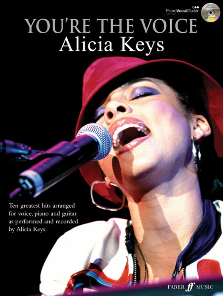 You&#039;re the Voice (+CD): Alicia Keys songbook piano/vocal/guitar
