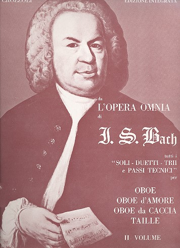 Da l&#039;opera omnia di J.S. Bach Tutti i soli, duetti, trii e passi