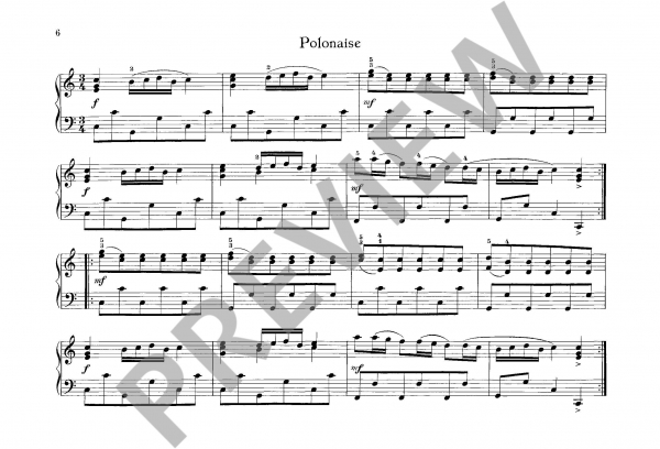 Spielbuch für Klavier Notenbuch für Wolfgang