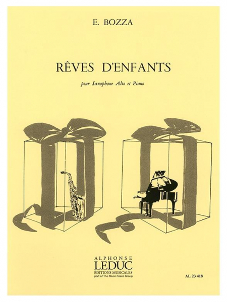 Rêves d&#039;enfants pour saxophone alto et piano