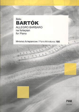 Allegro barbaro für Klavier