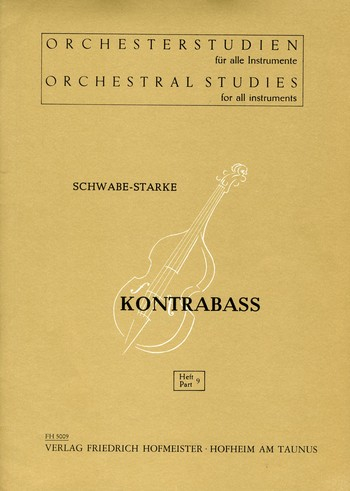 Orchesterstudien Band 9 für Kontrabaß