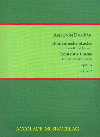 Romantische Stücke op.75 für Fagott und Klavier