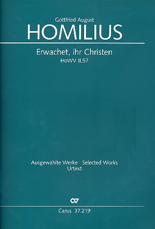 Erwachet ihr Christen HoWVII.57 für Soli, gem Chor und Orchester