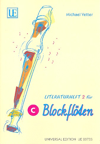 Blockflötenschule - Literaturheft Band 2 für C-Blockflöte