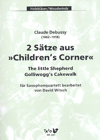 2 Sätze aus Children&#039;s Corner für 4 Saxophone (SATBar)