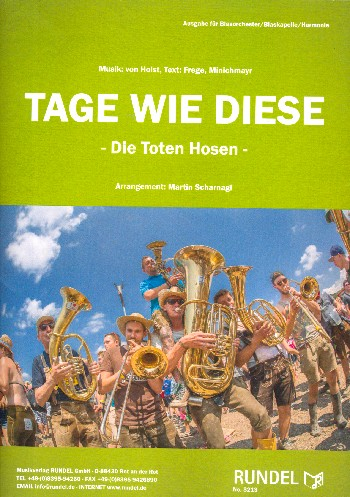 Tage wie diese für Blasorchester