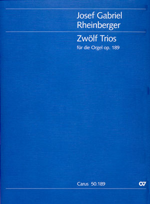12 Trios op.189 für Orgel
