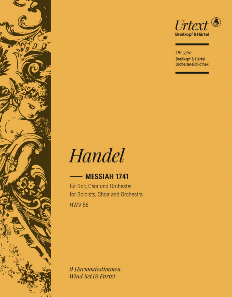 Messiah HWV56 für Soli, gem Chor und Orchester