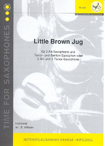 Little brown Jug für 4 Saxophone (AATT/Bar)