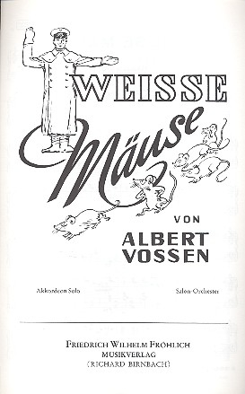 Weiße Mäuse: für Akkordeon