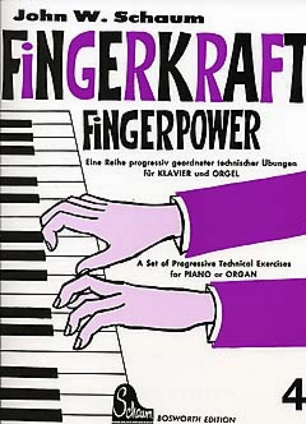 Bosworth Chor-Edition Etüden Für Klavier Fingerkraft 4