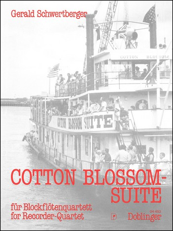 Cotton Blossom-Suite für 4 Blockflöten