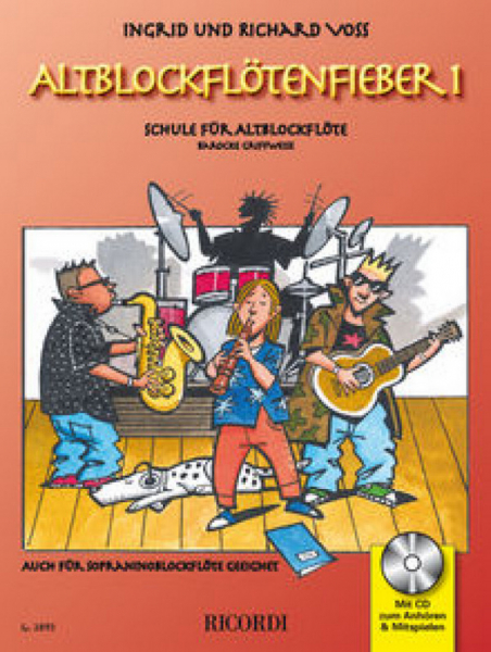 Altblockflötenfieber Band 1 (+CD) Schule
