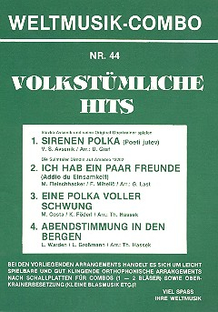 Volkstümliche Hits: für Combo Direktion und Stimmen