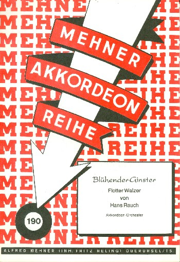 Blühender Ginster: für Akkordeonorchester