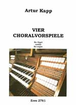 4 Choralvorspiele für Orgel