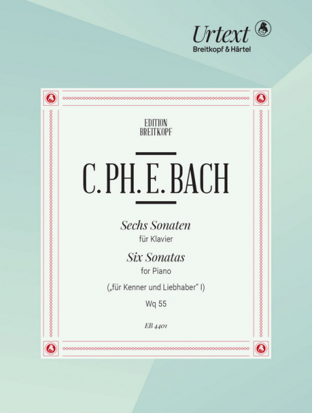 6 Sonaten WQ55 für Klavier