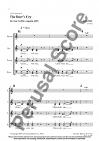 Vorschau: Chorpartitur The Vorschau: Chorpartitur The Deer's Cry