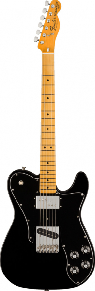 E- Gitarre Fender AVII 77 LTD CSTM Tele MN BLK - SHOWROOM
