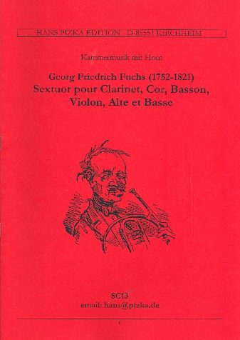 Sextett Es-Dur op.36 für Klarinette, Horn, Fagott, Violine, Viola und Baß