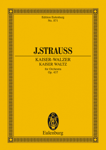 Kaiserwalzer op.437 für Orchester