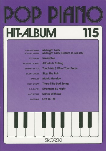 POP PIANO HIT-ALBUM BAND 115