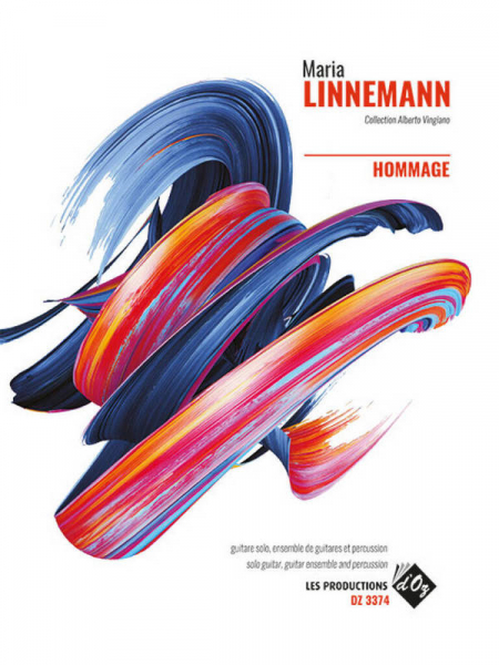 Hommage pour guitare solo, ensemble de guitares et percussion