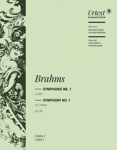 Sinfonie c-Moll Nr.1 op.68 für Orchester