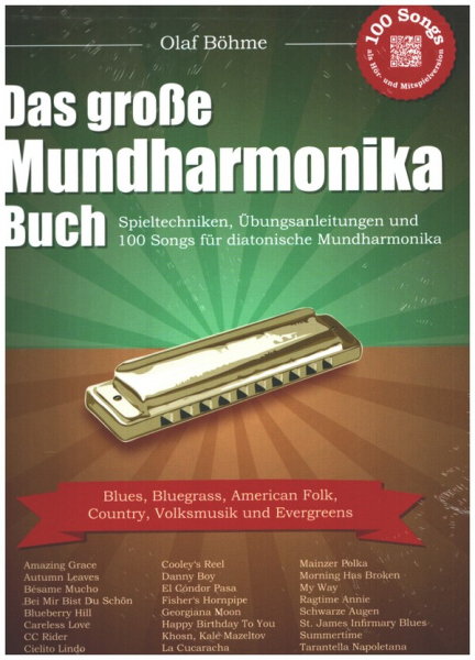 Mundharmonika Schule Das große Mundharmonika-Buch