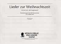 Lieder zur Weihnachtszeit für Orff-Instrumente