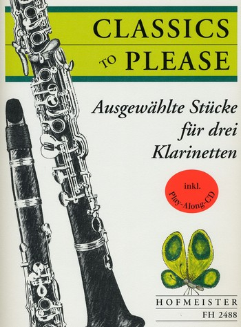 Ausgewählte Stücke zum Üben und Vorspielen (+CD) für 3 Klarinetten