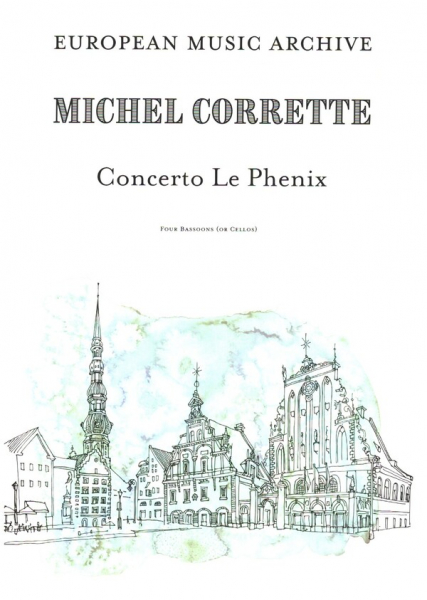 Concerto Le Phénix for 4 bassoons (cellos, viols) and bc