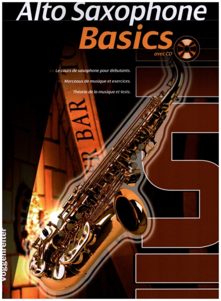 Alto Saxophone Basics (+CD) pour saxophone (fr)