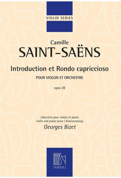 Introduction et Rondo capriccioso op.28 pour violon et orchestre pour violon