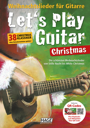 Weihnachtsliederbuch Let´s play Guitar - Christmas