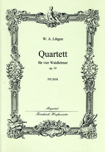 Quartett op.19 für 4 Waldhörner