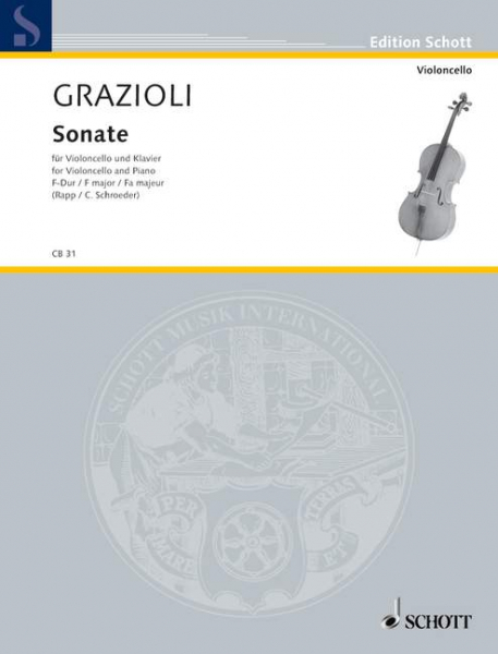 Sonate F-Dur für Violoncello und Klavier