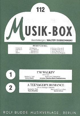 I'm walkin und A Teenager's Romance: für Combo