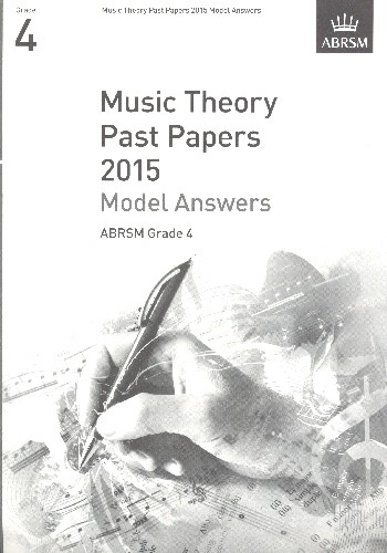 Music Theory Past Papers Grade 4 (2015) - Model Answers