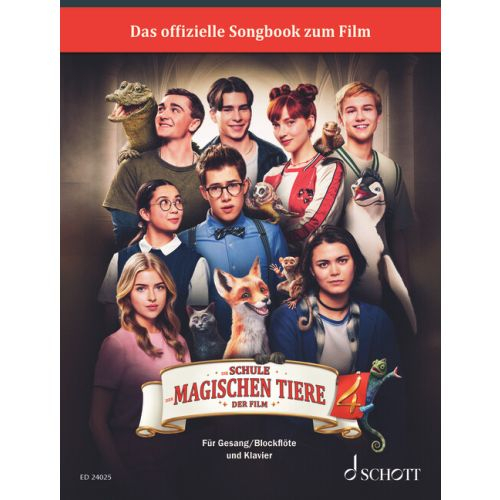 Songbook zum Film Die Schule der magischen Tiere 4