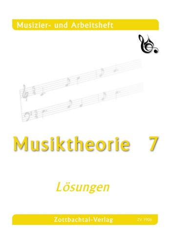 Lösungen Musiktheorie Band 7