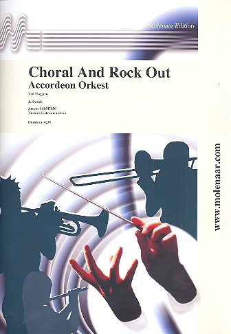 Choral and rock-out Akkordeon- Orchester mit Baß und Drums