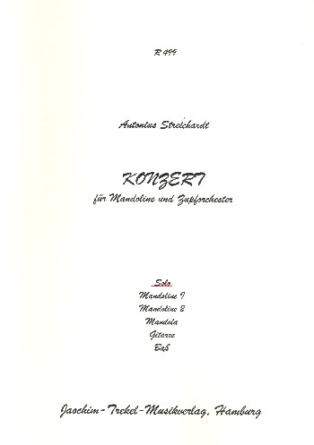 Konzert für Mandoline und Zupforchester