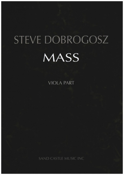 Mass for mixed chorus, string orchestra and piano