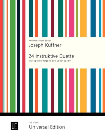24 instruktive Duette op.199 für 2 Oboen