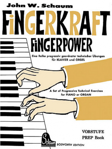 Übungsbuch Klavier Fingerkraft Vorstufe