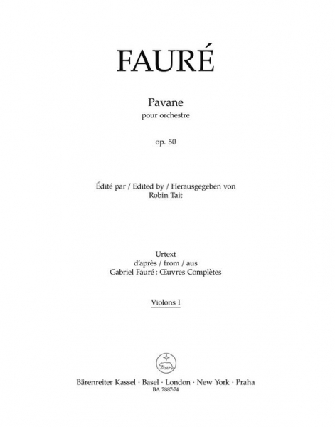 Pavane op.50 für Orchester