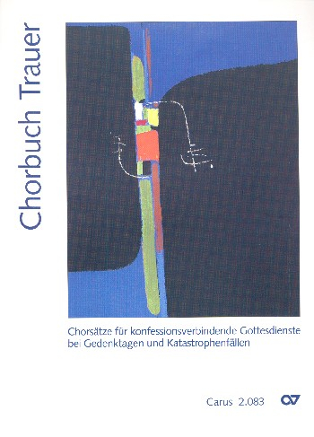 Chorbuch Trauer für gem Chor a cappella