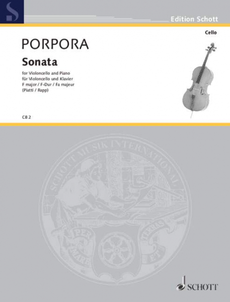 Sonata F-Dur für Violoncello und Klavier